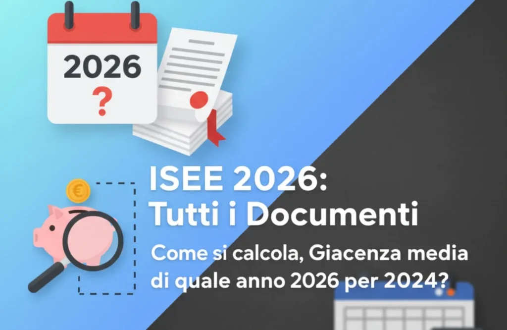 Calcolo Isee 2026 online simulazione: Ecco come si calcola 2 ISEE 2026: Tutti i Documenti - Come si calcola, Giacenza media