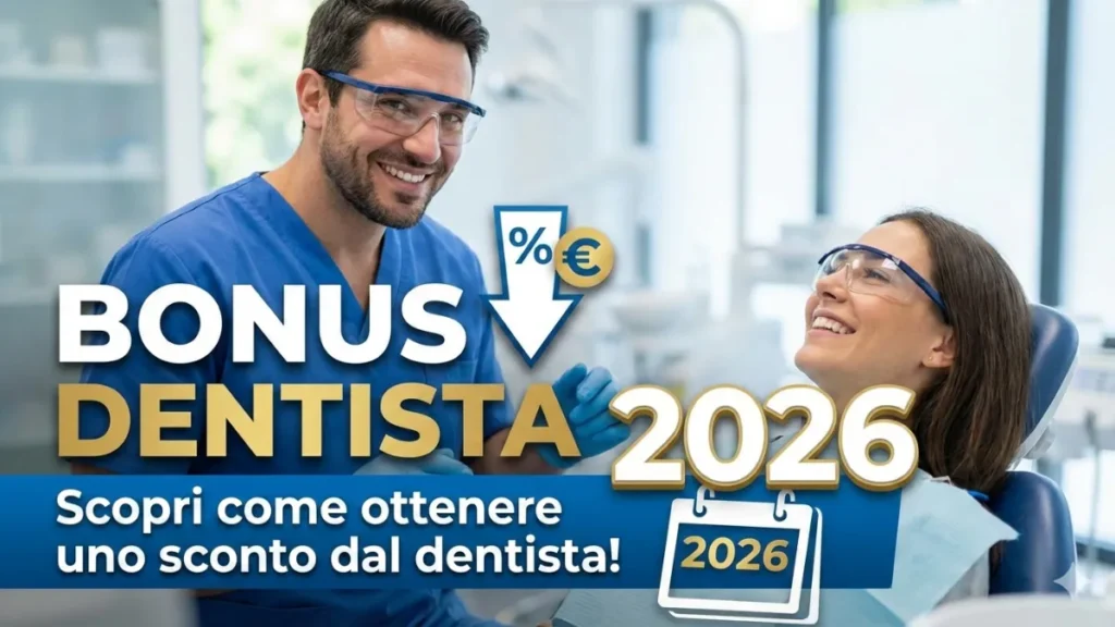Bonus Dentista 2026: Scopri come ottenere uno sconto dal dentista!