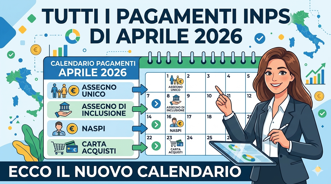 Home 1 Pagamento ADI di aprile 2026