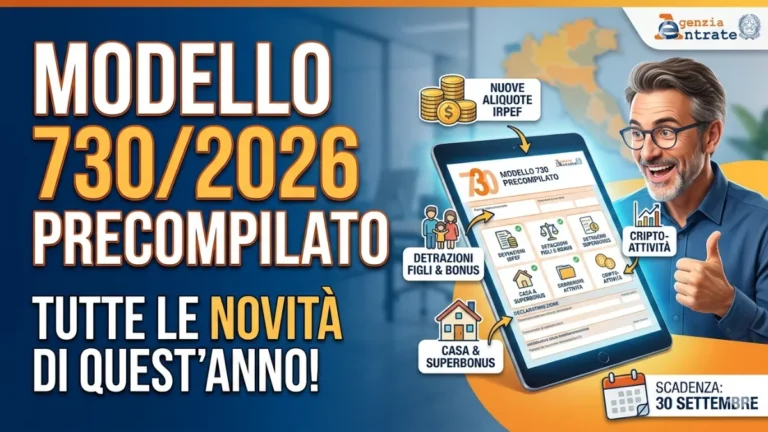Modello 730/2026 precompilato: Scopri tutte le novità di quest'anno!
