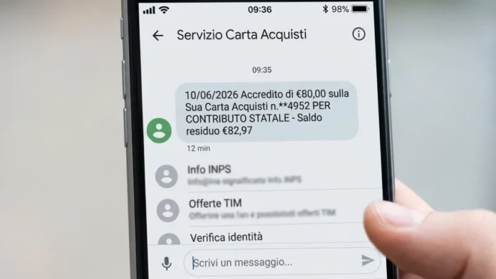 Carta Acquisti di Giugno 2026: Partiti i Pagamenti da 80 euro Carta Acquisti di Giugno 2026: Partiti i Pagamenti da 80 euro