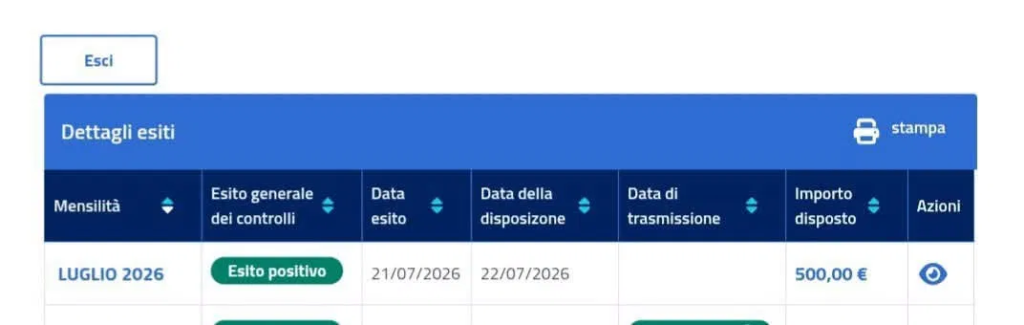 SFL Luglio 2026, Appena Uscite le Lavorazioni: Disposizione del 22 Luglio e 500 Euro Già in Vista