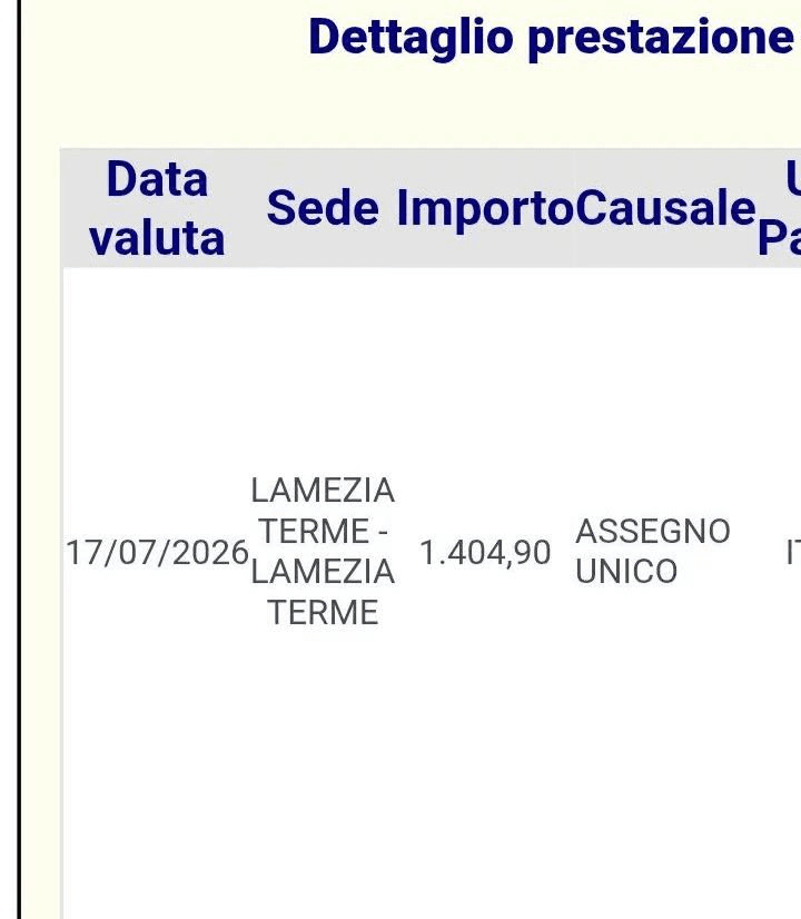 Pagamento Assegno unico luglio 2026: INPS avvia gli accrediti dal 17 luglio, ecco le prime date